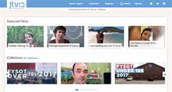 Desktop Screenshot of jtvcancersupport.com