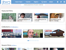 Tablet Screenshot of jtvcancersupport.com